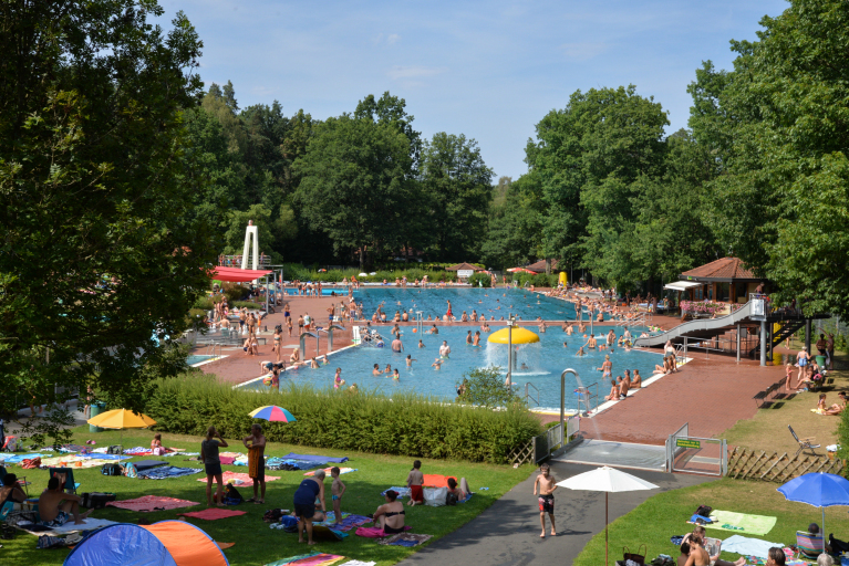 Freibad Übersicht Müller