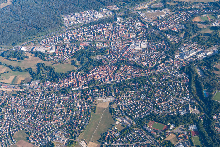 Stadt Lauf Luftbild Foto Frankenluftbild Stadt Lauf Luftbild Foto Frankenluftbild