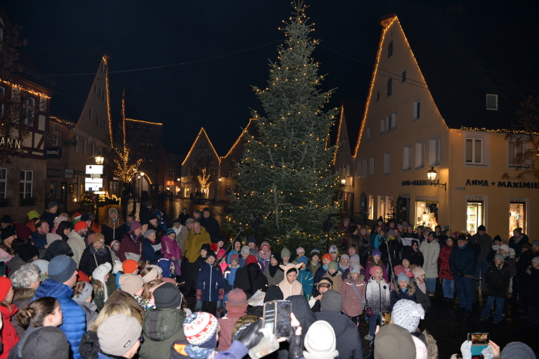 Weihnachtssingen Schüler Kirchmayer