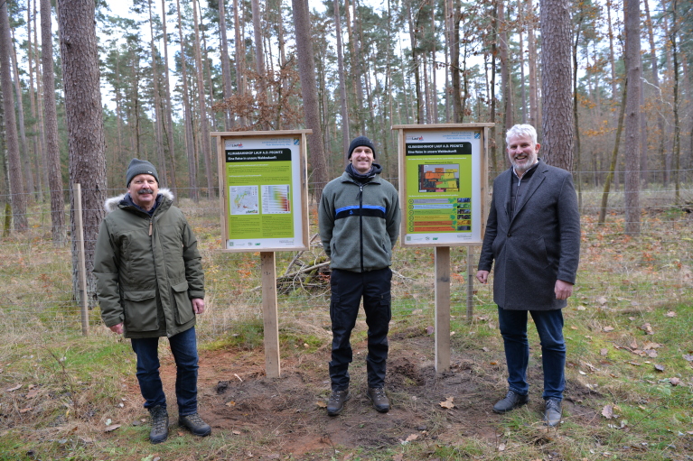 Klimabahnhof Schönberger Forst Kirchmayer