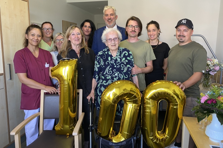 100. Geburtstag Edith Rettelbach Foto Kirchmayer