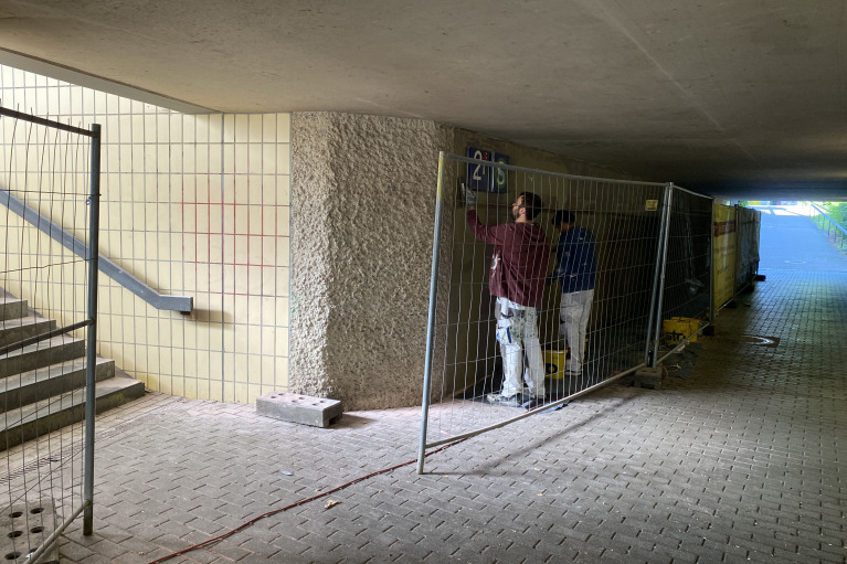 Unterführung Lauf links Foto Kirchmayer