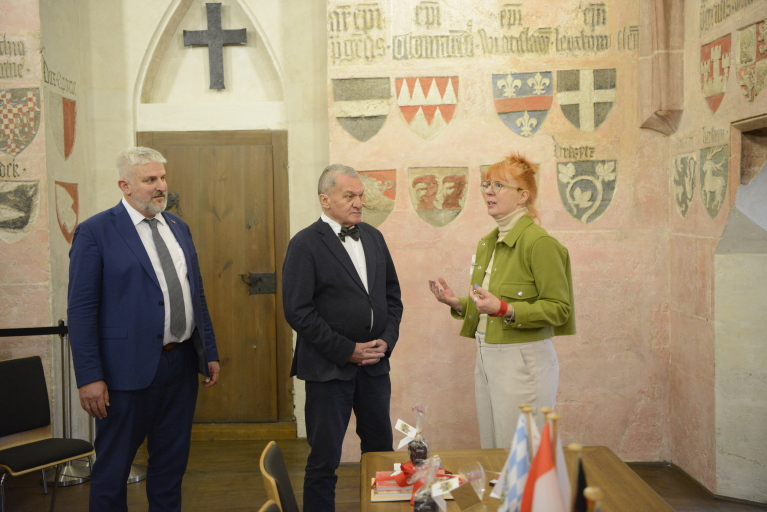 Prager Bürgermeister Wappensaal Foto Kirchmayer