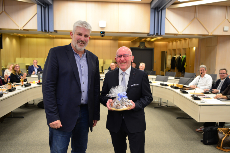 Ehrung Herrmann Kirchmayer Ehrung Herrmann Kirchmayer