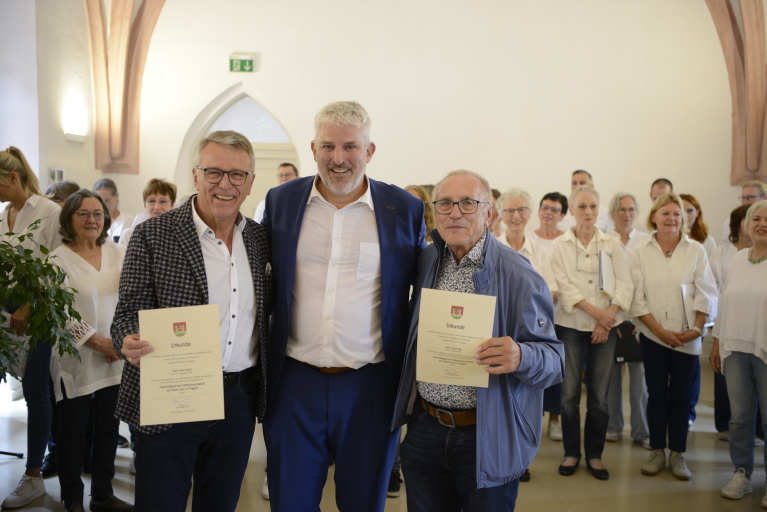 Tirschenreuth Ehrung Trißl Stahl Tirschenreuth Ehrung Trißl Stahl