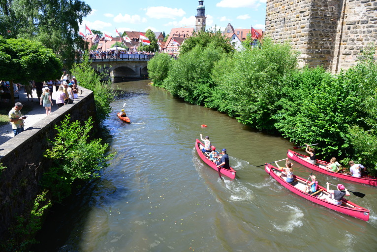 Altstadtfest Kanurennen Kirchmayer