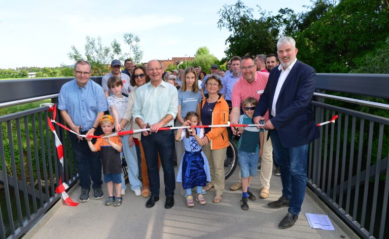 Einweihung Brücke Wetzendorf Kirchmayer
