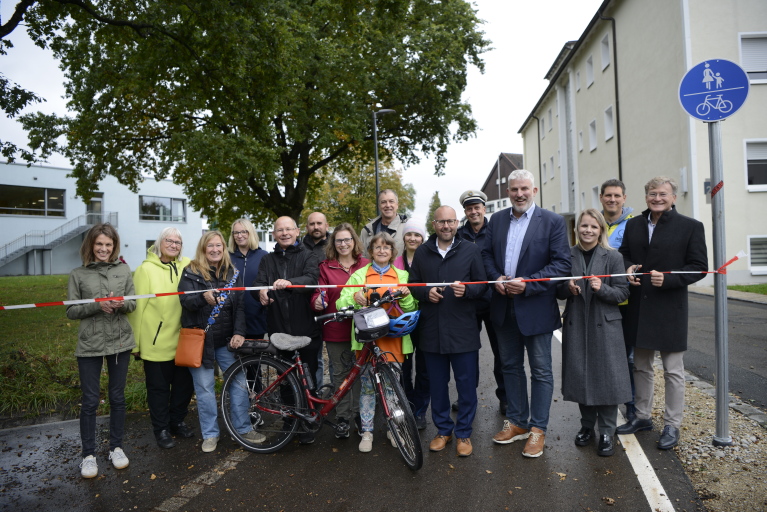 Radweg Einweihung Hardtstraße Foto Kirchmayer