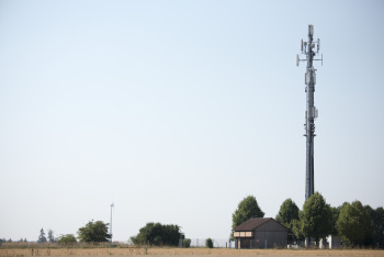 Deutsche Funkturm Schleuderbetonmast