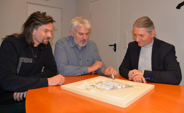 Modell Wohnquartier SKL Areal