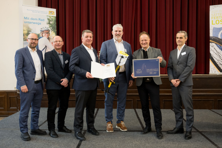 Rezertifizierung Fahrradfreundliche Kommune Gruppenfoto