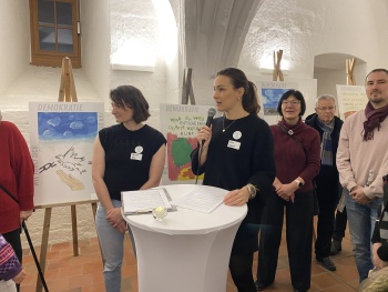 Demokratie Vernissage Kirchmayer