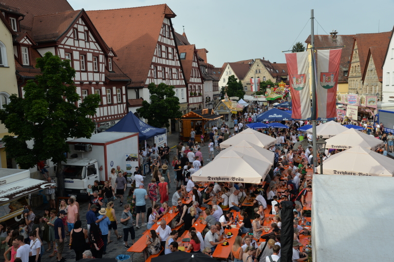 Altstadtfest Marktplatz Kirchmayer