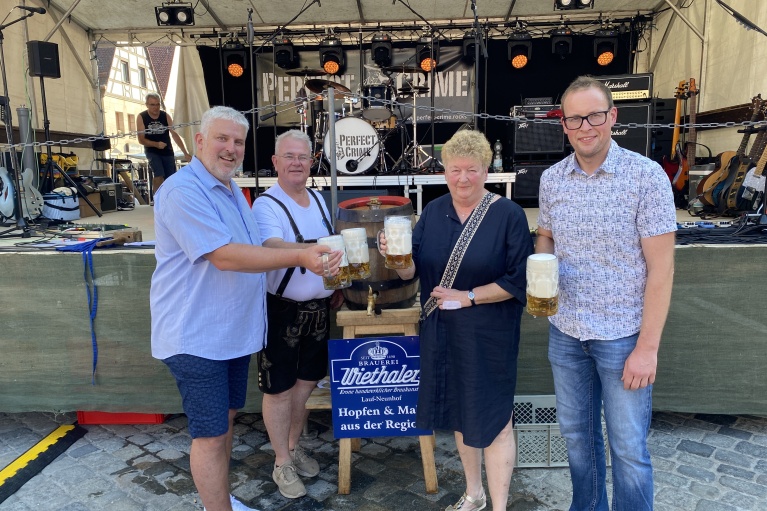 Altstadtfest Bieranstich Kirchmayer