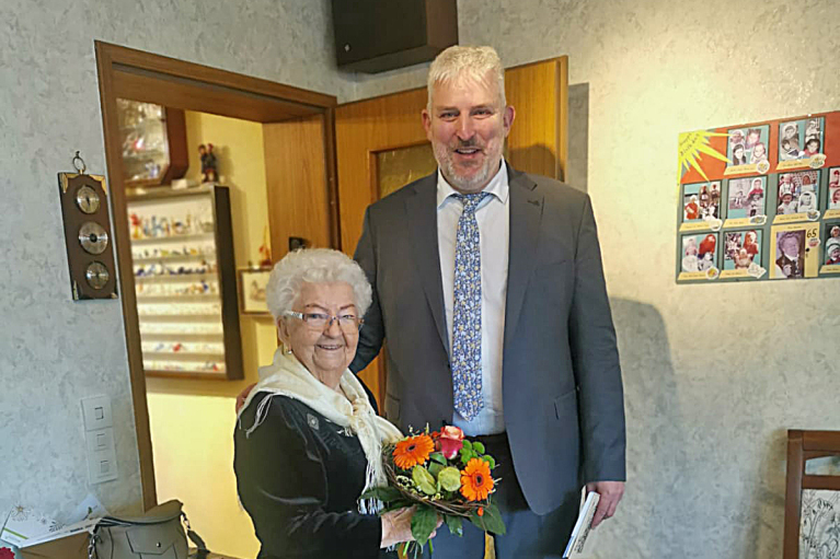 90. Geburtstag Anneliese Kälsch Foto Privat