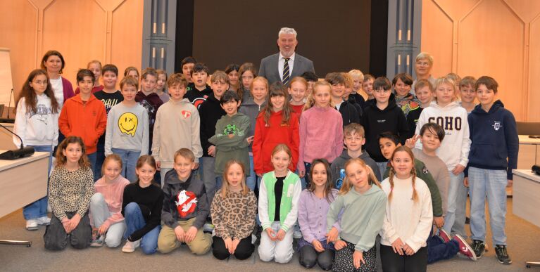 Rathausbesuch GS Rudolfshof Rathausbesuch GS Rudolfshof