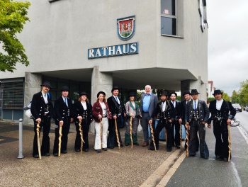 Zimmerleute Bürgermeister Foto Jung