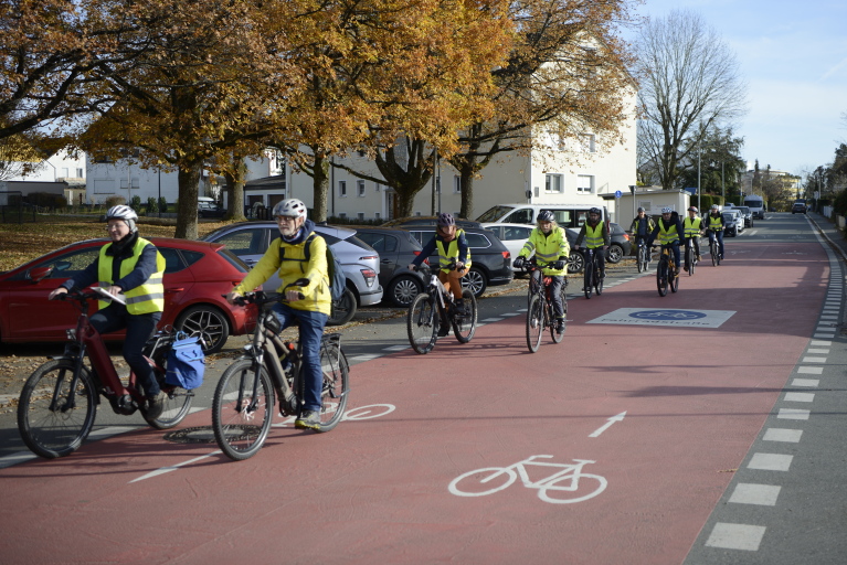 AGFK Rezertifitierung Fahrradstraße Foto Kirchmayer AGFK Rezertifitierung Fahrradstraße Foto Kirchmayer