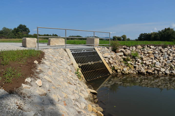 Auslaufbauwerk Entlastungskanal Kirchmayer