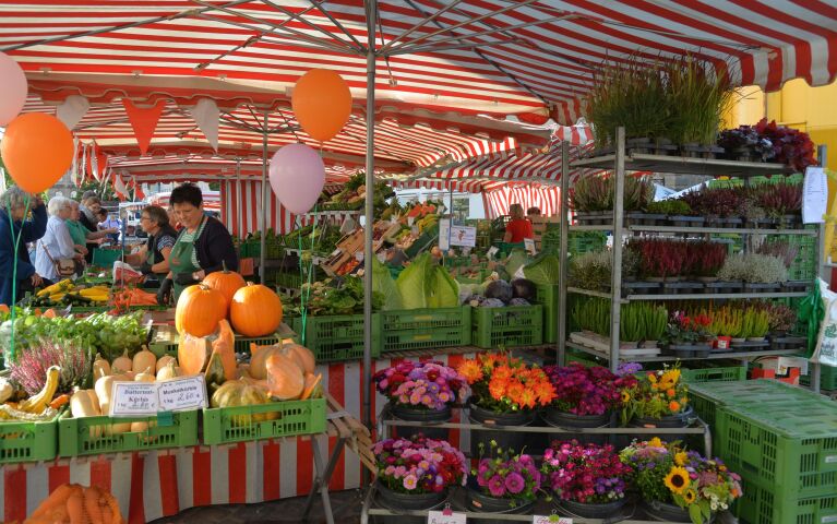 45 Jahre Laufer Wochenmarkt