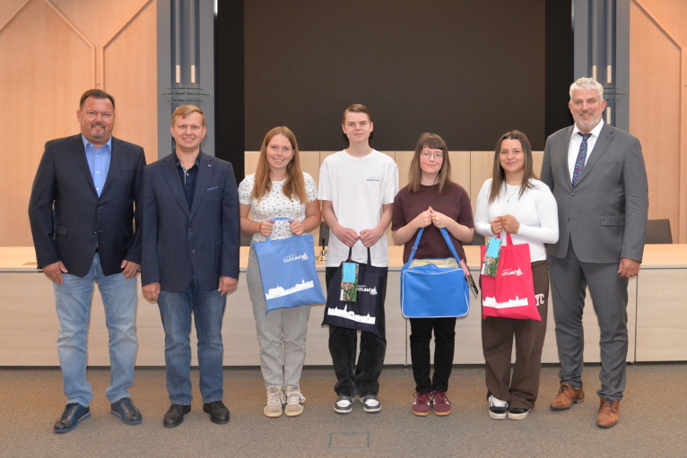 Stadt Lauf neue Azubis Foto Kirchmayer